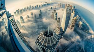 Dubai Towers and Cityscapes HD wallpaper thumb