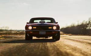 Ford Mustang Car Road wallpaper thumb
