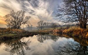 Wonderful Calm Reflective River wallpaper thumb