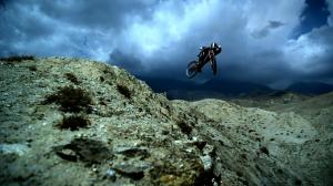 Where The Trail Ends, Riding, Bicycle, Cyclist, Rocks, Helmet, Extreme Sport, Clouds wallpaper thumb