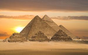 desert, pyramids, egypt wallpaper thumb