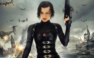 2012 movie Resident Evil 5: Retribution, Milla Jovovich wallpaper thumb