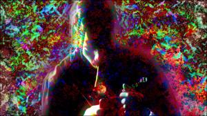 Rapper, abstract, smoking, rap, boy, cannabis, bright, trippy wallpaper thumb