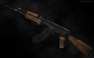 AK-47 Gun Free HD Widescreen s wallpaper thumb