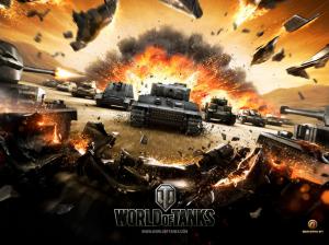 World of Tanks Tanks Explosion HD wallpaper thumb