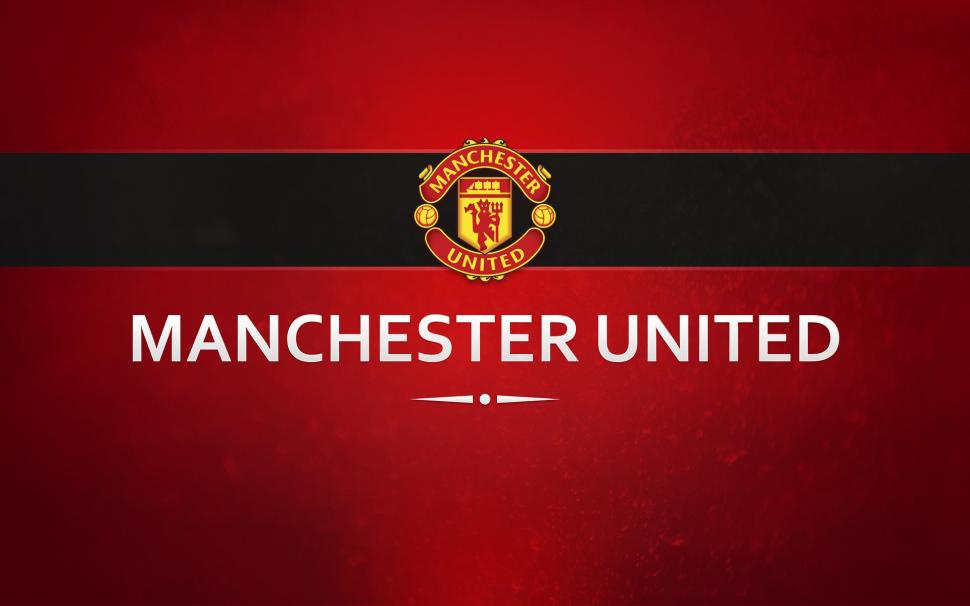Manchester United Logo wallpaper,england HD wallpaper,red HD wallpaper,white HD wallpaper,soccer HD wallpaper,black HD wallpaper,1920x1200 wallpaper