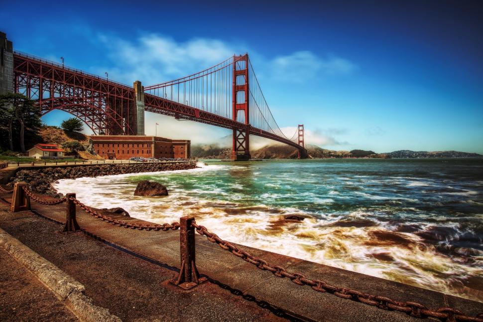 San Francisco Bay, Golden Gate Strait wallpaper,Golden Gate Bridge HD wallpaper,San Francisco HD wallpaper,San Francisco Bay HD wallpaper,Golden Gate Strait HD wallpaper,embankment HD wallpaper,2560x1707 wallpaper