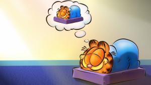 Garfield Cat Sleep HD wallpaper thumb