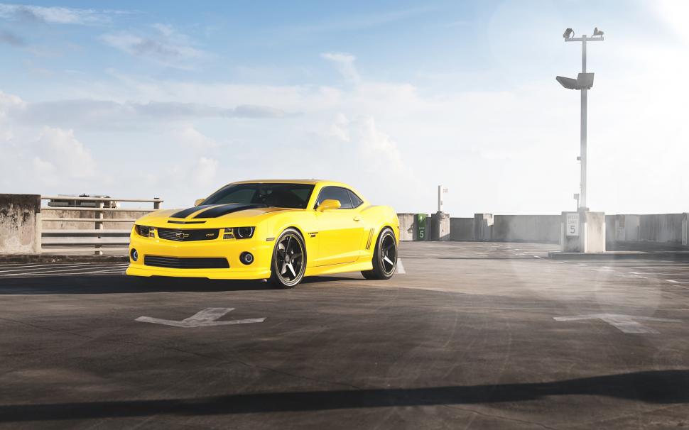 Chevrolet Camaro RS yellow supercar front view wallpaper,Chevrolet HD wallpaper,Yellow HD wallpaper,Supercar HD wallpaper,Front HD wallpaper,View HD wallpaper,2560x1600 wallpaper