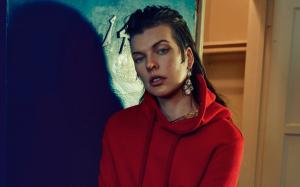 Milla Jovovich Vogue UA 2016 wallpaper thumb