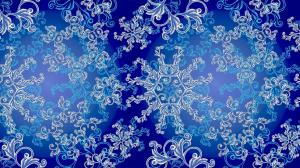Snowflake pattern wallpaper thumb