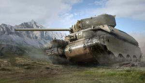 World of Tanks Tanks M6 USA Games 3D Graphics wallpaper thumb