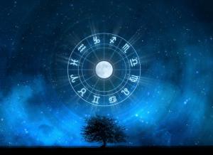 Signs of the Zodiac in the starry sky wallpaper thumb