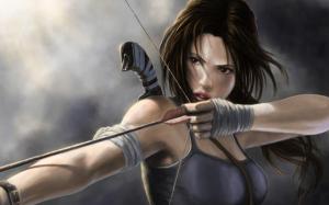 Tomb Raider Lara Croft Art Girl wallpaper thumb