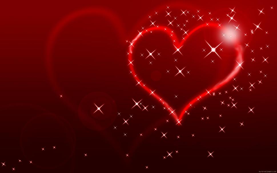 Red heart wallpaper,love HD wallpaper,heart HD wallpaper,red HD wallpaper,stars HD wallpaper,valentine HD wallpaper,1920x1200 wallpaper