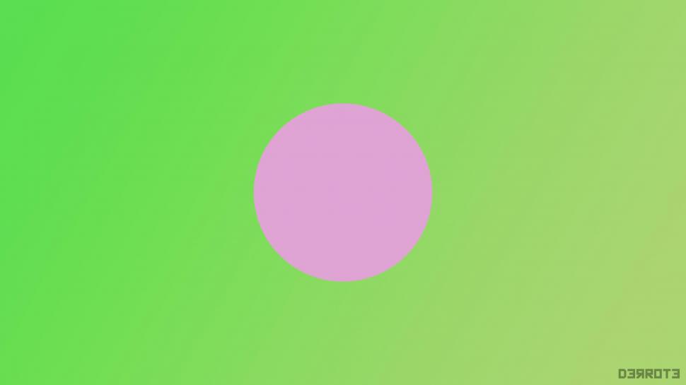 Pink, Circle, Green, Minimalism wallpaper,pink HD wallpaper,circle HD wallpaper,green HD wallpaper,minimalism HD wallpaper,3840x2160 wallpaper