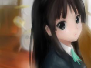 Blur Anime Mio Akiyama K-ON! HD wallpaper thumb