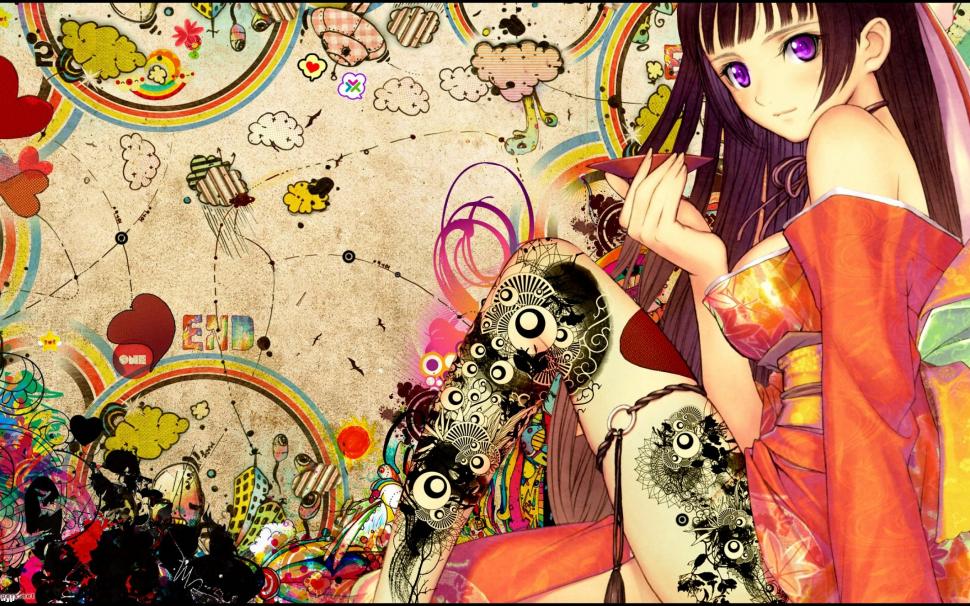Colorful Anime Girls wallpaper wallpaper,anime HD wallpaper,1920x1080 HD wallpaper,girl HD wallpaper,Colorful HD wallpaper,art HD wallpaper,dark HD wallpaper,Wallpaper HD wallpaper,4K wallpapers HD wallpaper,ultra hd wallpapers HD wallpaper,2880x1800 wallpaper