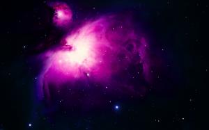 Purple Orion Nebula wallpaper thumb