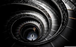 Spiral Stairs Vatican Museums wallpaper thumb