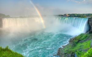 Niagra Falls Rainbow Waterfall HD wallpaper thumb