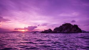 British Virgin Islands Sunset wallpaper thumb