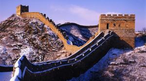 The Great Wall In Winter wallpaper thumb