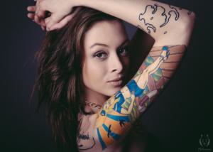 Women, Face, Portrait, Arm, Tattoo wallpaper thumb