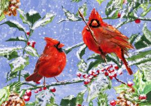 Cardinal winter wallpaper thumb