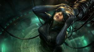 Cyberpunk, Futuristic, Woman, Water wallpaper thumb