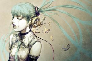 Fantasy Art, Artwork, Anime, Vocaloid, Hatsune Miku wallpaper thumb