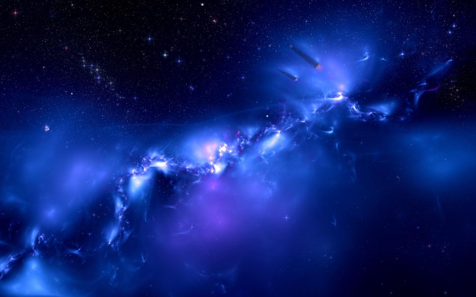Galaxy blue space, distant planets wallpaper,Galaxy HD wallpaper,Blue HD wallpaper,Space HD wallpaper,Distant HD wallpaper,Planets HD wallpaper,2560x1600 wallpaper