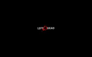 left 4 dead, logo, game, black, spots wallpaper thumb