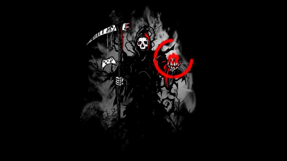 Death Grim Reaper Black RROD XBOX HD wallpaper | games | Wallpaper Better