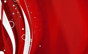 Vector Art, Abstract, Red, White wallpaper thumb