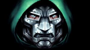 Doctor Doom Face Metal Drawing HD wallpaper thumb