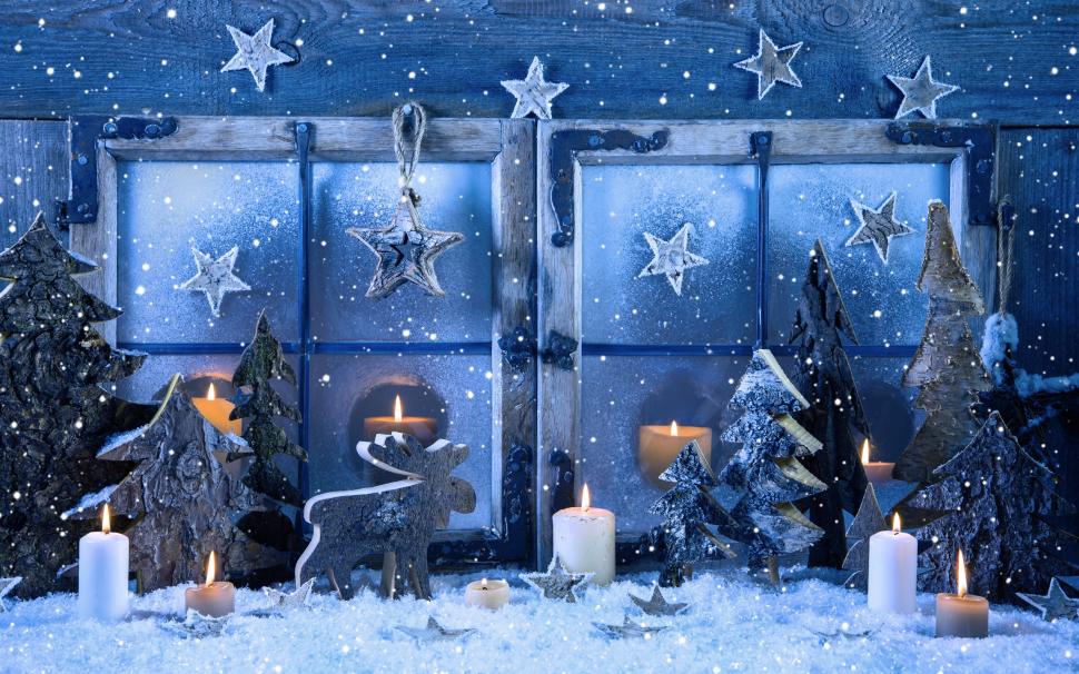 Merry Christmas, window, snowflakes, candles, winter, snow wallpaper,Merry HD wallpaper,Christmas HD wallpaper,Window HD wallpaper,Snowflakes HD wallpaper,Candles HD wallpaper,Winter HD wallpaper,Snow HD wallpaper,2560x1600 wallpaper
