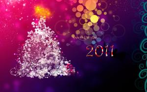New Year's abstraction wallpaper thumb