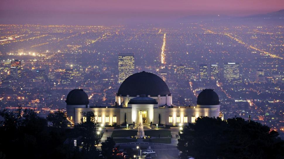 Griffith Observatory In Los Angeles wallpaper,architecture HD wallpaper,cityscapes HD wallpaper,observatories HD wallpaper,buildings HD wallpaper,nature & landscapes HD wallpaper,1920x1080 wallpaper