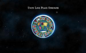 Unity Love Peace Strength wallpaper thumb
