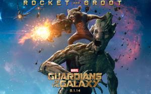 Groot, Rocket Raccoon, Guardians Of The Galaxy, Movies wallpaper thumb