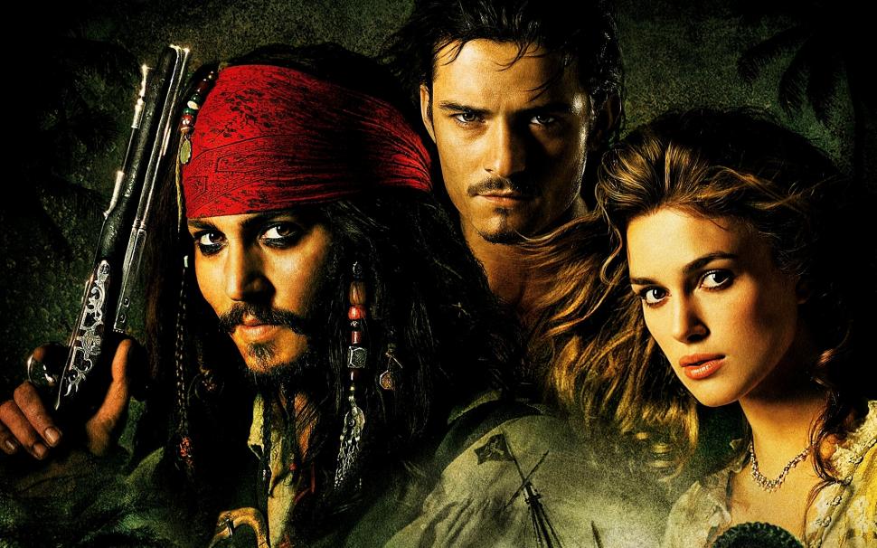 The Pirates of the Caribbean wallpaper,pearl HD wallpaper,johnny HD wallpaper,depp HD wallpaper,orlando HD wallpaper,bloom HD wallpaper,keira HD wallpaper,knightley HD wallpaper,1920x1200 wallpaper