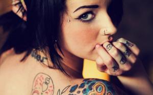 Tattoo Girl Hd wallpaper thumb
