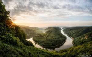 Saar River in Germany wallpaper thumb