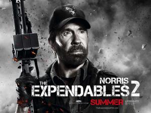 Chuck Norris in The Expendables 2 wallpaper thumb