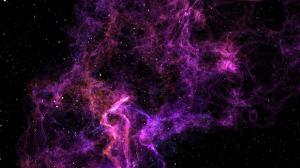 Beautiful space, stars, universe, purple style wallpaper thumb