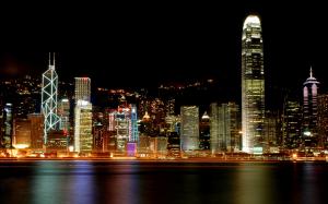 Hong Kong Victoria Harbour HD wallpaper thumb