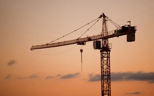 Crane, Machine, Sunset, Sky wallpaper thumb