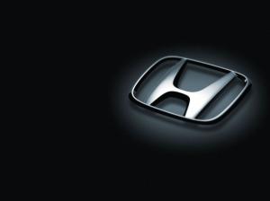 Honda, Japanese Car, Famous Brand, Logo, Dark Background wallpaper thumb
