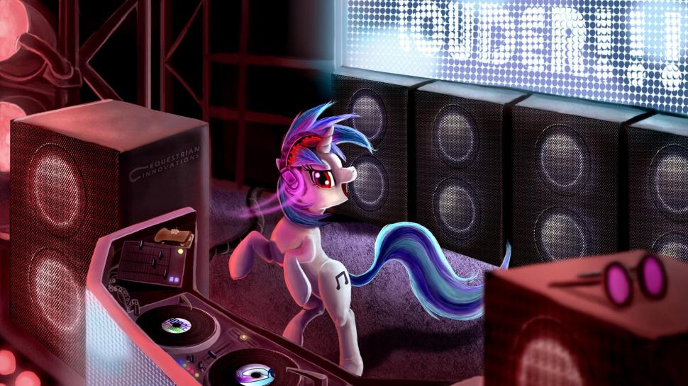 DJ Pon-3 - My Little Pony: Friendship Is Magic wallpaper,cartoons HD wallpaper,1920x1080 HD wallpaper,my little pony friendship is magic HD wallpaper,dj pon-3 HD wallpaper,1920x1080 wallpaper